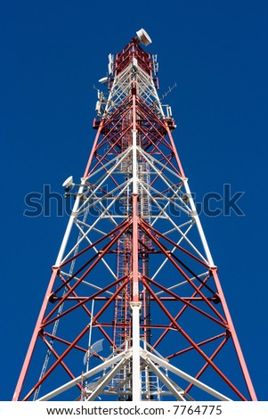 Cellular Communications or Microwave Antenna Tower