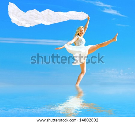 walk on water and fly like wind -  of  \