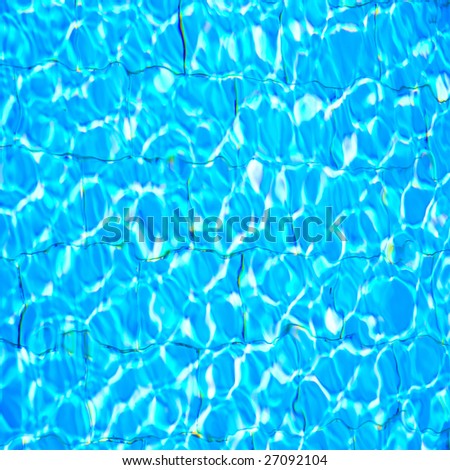 Blue water pattern