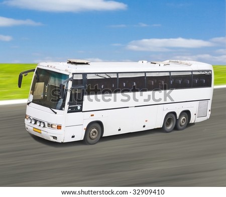 blank bus