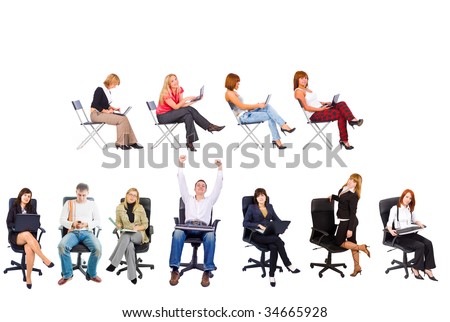 Seated People