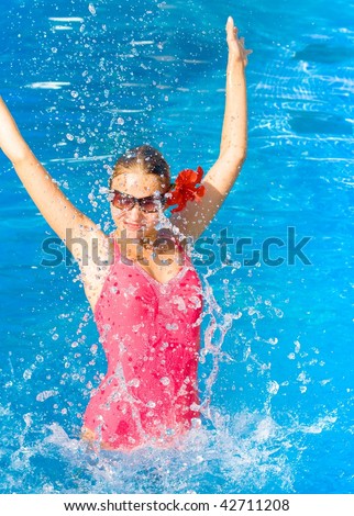 Water fun! In the sun!