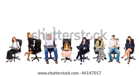 Seated People