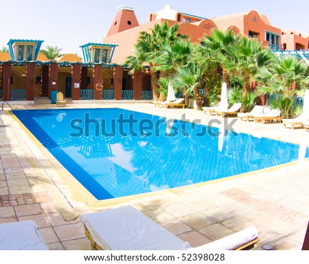 Luxury pool outdoor