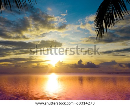 Sunset Beauty Sea