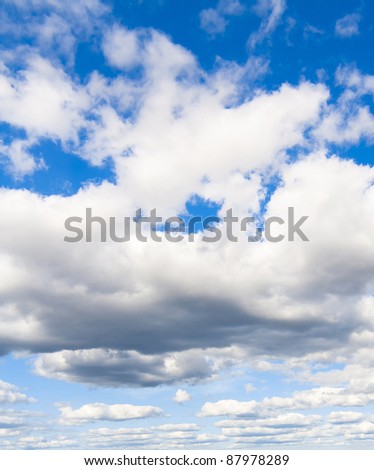 Skies Above Idyllic Wallpaper Blue Heavens