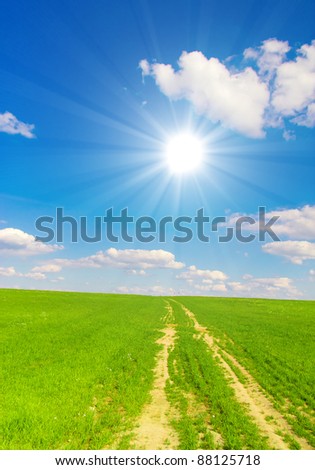 Landscape Wallpaper Under the Sun