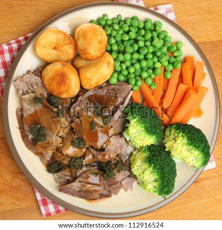 Roast Lamb Dinner