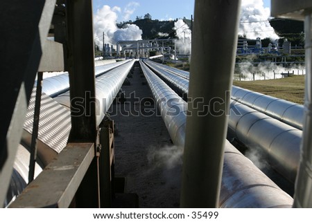 Geothermal Energy Plant, New Zealand