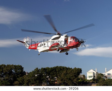 Sea Rescue Helicopter, Dorset
