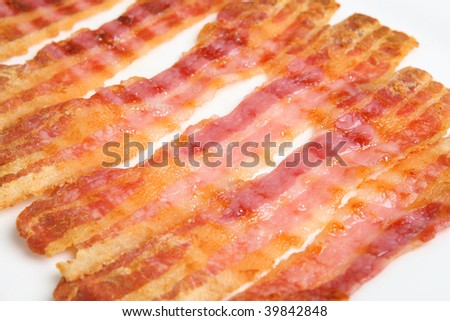 Grilled bacon rashers