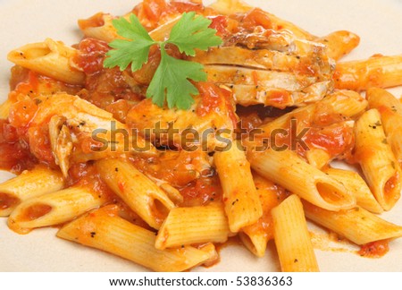 Chicken Arrabiata Pasta