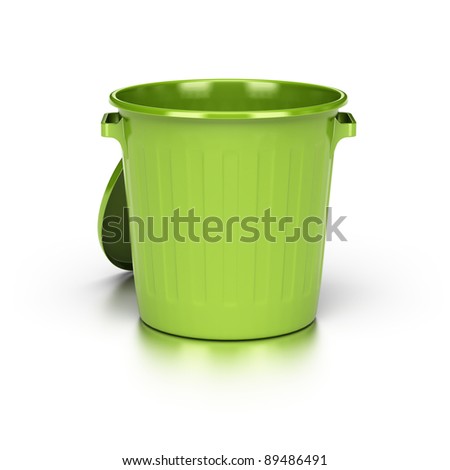 Green Bin Clipart