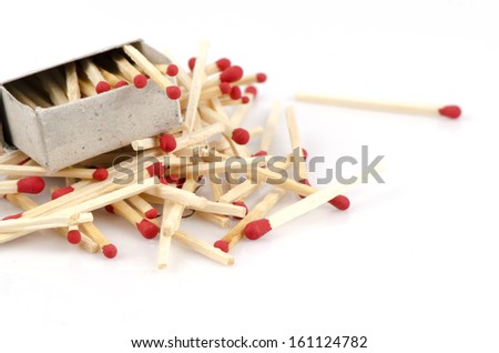 Matches and matchbox is a device used for lighting