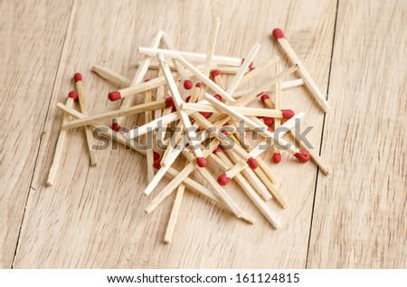 Matches  is a device used for lighting