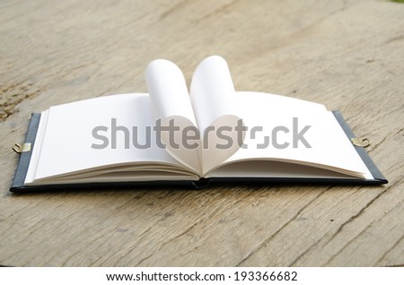 Folding Heart Journal