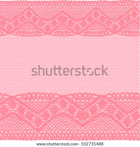 Pink lace background
