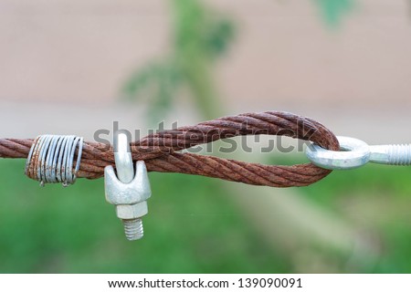 locked steel wire