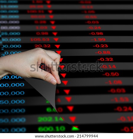 Hands are ripped stocks that fall into more shares.