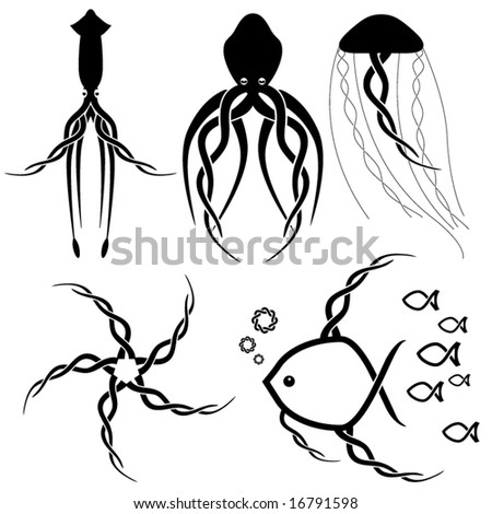 starfish tattoo. sealife tattoo designs