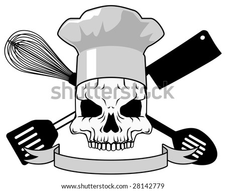 stock photo Death chef tattoo raster Save to a lightbox 