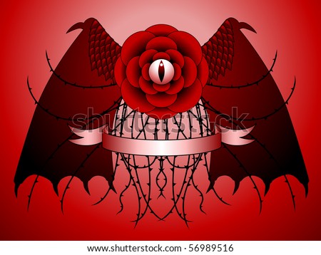 Dragon Rose Tattoo Design - Raster Stock Photo 56989516 : Shutterstock Dragon Rose Tattoo Design - Raster Stock Photo 56989516 : Shutterstock