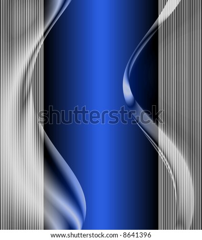 Tech Wave Design Abstract