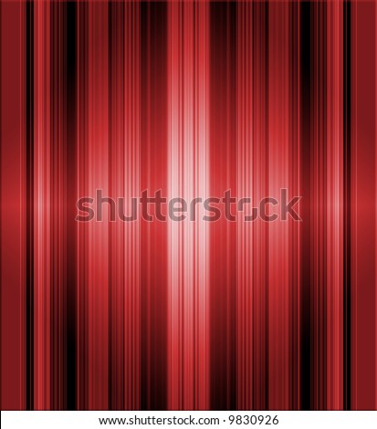 Red Metallic Stripes Background