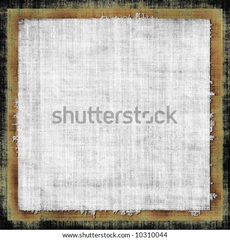 Grunge Canvas With Border