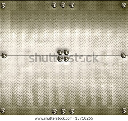 photo : Metal With Rivets