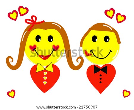 stock-vector-vector-happy-face-sweethearts-brunette-version-21750907.jpg