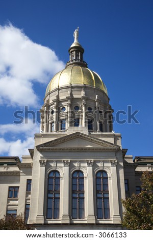 Georgia State Capitol Building in Atlanta, Georgia.
