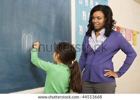 Teacher Watching Students