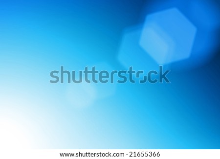 Abstract blue flare background