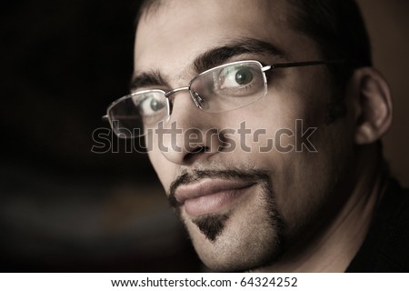 Goatee And Glasses