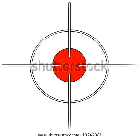target with crosshairs