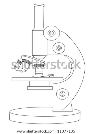 outline of microscope