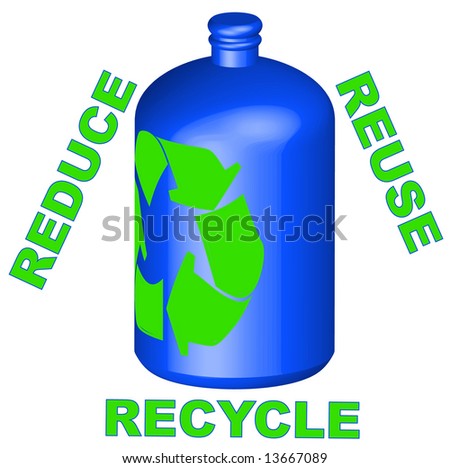 reduce reuse recycle logo. with reduce reuse recycle