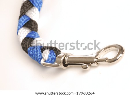 clipart dog leash. on dog leash isolated on