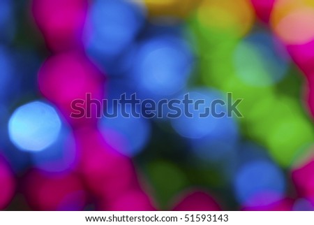 colorful abstract background in blue, pink, yellow and green