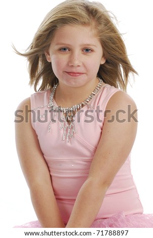 Girl Wearing Tutu