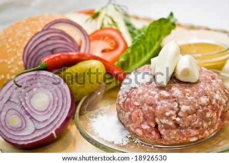 ground meat with some vegetables
