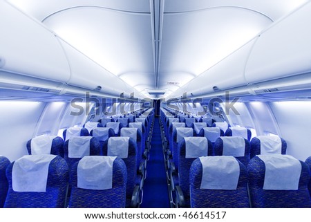 Airplane Seats on Airplane Seats Stock Photo 46614517   Shutterstock