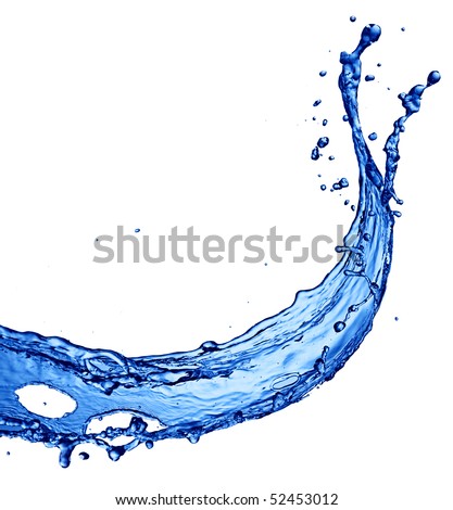 stock photo Splash of water