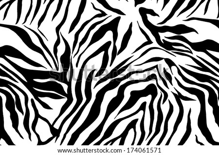 zebra textured  striped