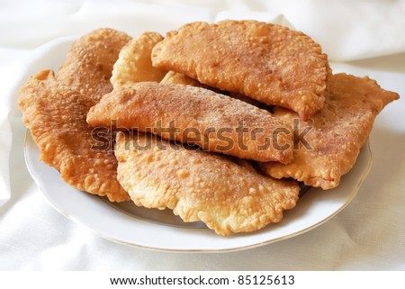 Fried meat pies.