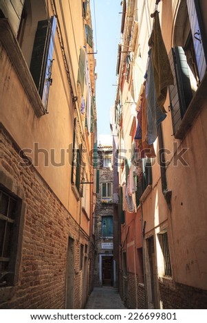 Venice back street