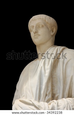 The  politician   -  a roman statue