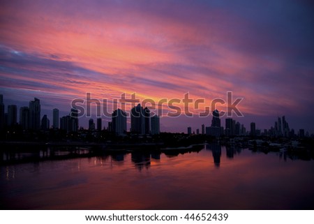 gold coast sunset. at sunset, Gold Coast,