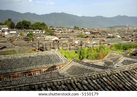 Chinese ancient town - Lijiang of Yunnan